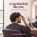 Fictional hair salon ad: A cut that feels like you.